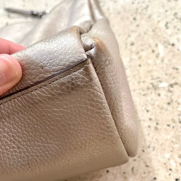 Coach Mia Metallic Shoulder Bag - Picture 7 of 14